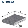 Image de Filtre Intérieur K 1052a Filtron Filtron K1052a Nissan;Renault
