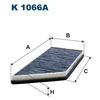 Image de Filtre Intérieur K 1066a Filtron Filtron K1066a Peugeot