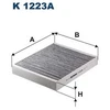 Image de Filtre Intérieur K 1223a Filtron Filtron K1223a Cadillac;Chevrolet;Opel;Saab;Vauxhall