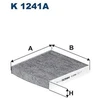 Image de Filtre Intérieur K 1241a Filtron Filtron K1241a Citroen;Fiat;Isuzu;Mitsubishi;Peugeot
