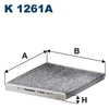 Image de Filtre Intérieur K 1261a Filtron Filtron K1261a Citroen;Fiat;Opel;Peugeot;Toyota