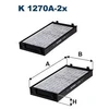 Image de Filtre Intérieur K 1270a-2x Filtron Filtron K1270a2x Bmw