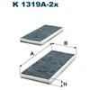Image de Filtre Intérieur K 1319a-2x Filtron Filtron K1319a2x Mazda