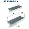 Image de Filtre Intérieur K 1328a-2x Filtron Filtron K1328a2x Citroen;Ds;Opel;Peugeot