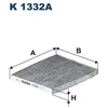 Image de Filtre Intérieur K 1332a Filtron Filtron K1332a Hyundai;Kia