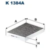 Image de Filtre Intérieur K 1384a Filtron Filtron K1384a Polestar;Volvo