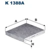 Image de Filtre Intérieur K 1388a Filtron Filtron K1388a Audi;Seat;Skoda;Volkswagen