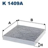 Image de Filtre Intérieur K 1409a Filtron Filtron K1409a Hyundai;Kia