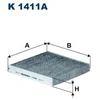 Image de Filtre Intérieur K 1411a Filtron Filtron K1411a Lexus