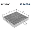 Image de Filtre Intérieur K 1420a Filtron Filtron K1420a Kia