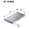 Image de Filtre Intérieur K 1440a Filtron Filtron K1440a Audi;Cupra;Ford;Ford Usa;Skoda;Volkswagen
