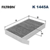 Image de Filtre Intérieur K 1445a Filtron Filtron K1445a Tesla