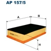 Image de Filtre À Air Ap 157/5 Filtron Filtron Ap157/5 Volkswagen