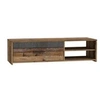 Image de Meuble TV 120 cm PCOT11C754 1 tiroir 2 niches effet bois et béton