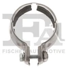 Image de Raccord De Tuyau, Système D'Échappement Fa1 144871 Mercedes-Benz;Mitsubishi;Smart