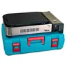 Image de Barbecue grill Plancha gaz 2100W Piezo Haute Qualité + Mallette de transport ALPEN