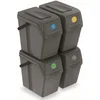 Image de Prosperplast Poubelles De Recyclage Empilables Sortibox 100l 4 Unités One Size