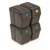 Image de Prosperplast Poubelles De Recyclage Empilables Sortibox 80l 4 Unités One Size