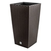 Image de Pot de fleurs avec insert carré Prosperplast Rato DRTS265 440U umbra