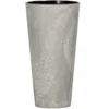 Image de Pot de fleurs avec insert Tubus Slim Beton DTUS300B-422U - couleur et motif imitant le béton