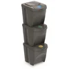 Image de Prosperplast Bacs De Recyclage 75l 3 Unités One Size
