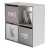 Image de Rangement cubes Loni 2x2 blanc