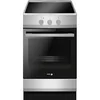 Image de Cuisinière induction FACI203S 4 foyers, four 65 L, silver
