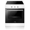 Image de Cuisinière vitrocéramique 65l 4 feux blanc FACI2003B