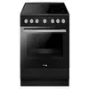 Image de Cuisinière vitrocéramique 62l 4 feux noir mat FACV203N