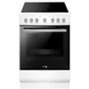 Image de Cuisinière vitrocéramique 50cm 4 feux blanc FACV203B