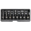 Image de Kit de douilles à impact torx 8 pcs Noir YT-1065