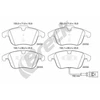 Image de Jeu De Plaquettes De Frein, Frein À Disque 24333 00 701 10 Breck Breck 243330070110 Audi;Seat;Volkswagen