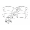 Image de Jeu De Plaquettes De Frein, Frein À Disque 25031 00 701 00 Breck Breck 250310070100 Chevrolet;Opel;Vauxhall