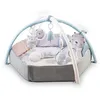 Image de Arche de jeu MoMi PASTEL avec tapis rampant 3 en 1 pour bébé dès la naissance, tapis d'activité sensorielle avec 2 arches, bain de balles, 5 jouets, 20 balles avec sac en occasion ou reconditionné