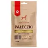 Image de Maced Bâtonnets De Lapin à La Pomme Et Ajout De Friandise Pour Chien à La Betterave 100g