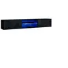 Image de Meuble TV LED Design "Switch III" 180cm Noir