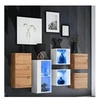Image de Meuble de rangement "switch sbiv" 320cm naturel & blanc