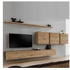 Image de Ensemble Meuble TV "Switch Lamel VII" 340cm Naturel