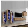 Image de Ensemble Meuble TV "Switch Lamel XIII" 330cm Naturel