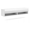 Image de Meuble TV à suspendre DERBY 140 140x32,8x31 cm-Blanc-Blanc--