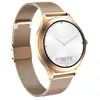 Image de Montre Connectée FW44 2 IP68 avec Bracelet en Maille Milanaise Dorée