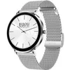 Image de Montre Connectée Sports FW27 Modèle Selen AMOLED avec Suivi Bien-Etre Argent