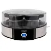 Image de Yaourtière Electrique 7 pots de 200ml Appareil Yaourt avec Couvercle Hermétique,, AD4476, 150, Noir