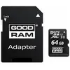 Image de GOODRAM M1AA - Carte mémoire flash (adaptateur SD inclus(e)) - 64 Go - UHS-I U1 / Class10 - microSDXC UHS-I