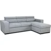Image de Canapé d'angle convertible réversible VICOMTE CASAPY 237x167 coffre gris