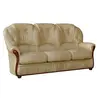 Image de Canapé 3 places 100% cuir de buffle beige DAPHNE
