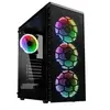 Image de Observatory lite mesh micro-atx 3 baise usb 2. 0 7 slots noir