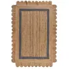 Image de Tapis de salon en jute beige 120x170 cm