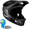 Image de Leatt - Enduro 3.0 - Casque VTT intégral Stealth Black / Grey - S (51 - 55 cm)
