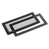 Image de Demciflex filtre à poussière 2 x 40 mm, carré - noir sc df0077